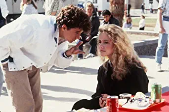 Patrick Dempsey and Amanda Peterson in Can't Buy Me Love