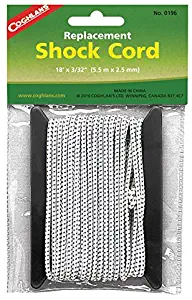 Coghlans Replacement Shock Cord for Tents - Coghlans 0196 18 ft. x 3/32 inch