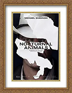 Nocturnal Animals 28x36 Double Matted Large Large Gold Ornate Framed Movie Poster Art Print