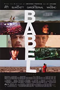 BABEL MOVIE POSTER 2 Sided ORIGINAL 27x40 BRAD PITT