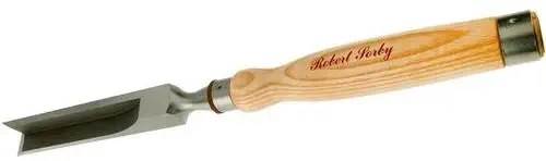 Robery Sorby 287 1” Heavy Duty Timber Framing Corner Chisel 9-3/8” Blade, 9-1/8” Ash handle, 18-1/2” Overall