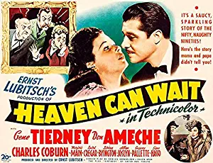 Heaven Can Wait - 1943 - Movie Poster