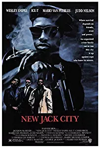 New Jack City Movie POSTER 27 x 40 Wesley Snipes, Ice-T , A, MADE IN THE U.S.A.