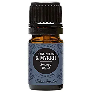 Edens Garden Frankincense & Myrrh Essential Oil Synergy Blend, 100% Pure Therapeutic Grade (Highest Quality Aromatherapy Oils- Skin Care & Stress), 5 ml