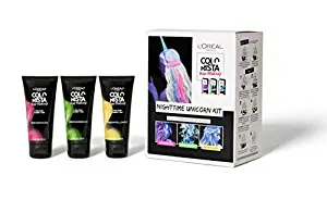 L'Oreal Paris Hair Color Colorista Hair Makeup 1-Day Temporary Hair Color Unicorn Kit, Multi