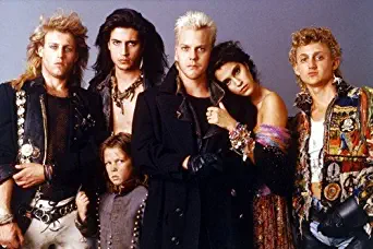 The Lost Boys 24X36 Color Movie Poster Kiefer Sutherland Jason Patric Alex Winter & cast pose