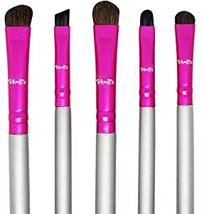 Glitter Makeup Brushes Set - Expert Brush For Application Of Eyeshadow Pressed Glitter Eye Shadow Loose Glitters Creates Flawless Glitter Lines For Eyes - Effortlessly Blend & Shade Tattoo Brush