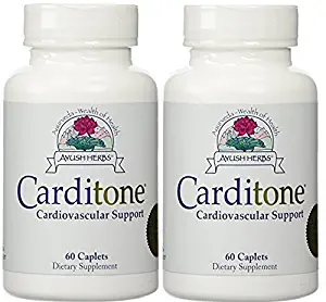 Ayush Herbs - Carditone 60 caplets (Pack of 2)