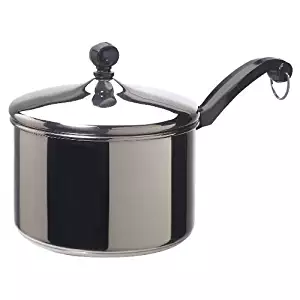 Farberware Classic Series Stainless Steel 3-Quart Covered Saucepan