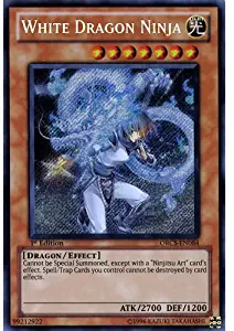Yu-Gi-Oh! - White Dragon Ninja (ORCS-EN084) - Order of Chaos - Unlimited Edition - Secret Rare