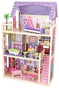 KidKraft Kayla Dollhouse + 10 Pieces of Furniture