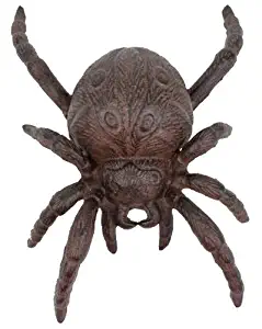 Cast Iron Halloween Spider Garden Statue Patio Yard