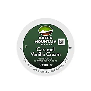 Keurig, Green Mountain, Caramel Vanilla Cream Coffee, K-Cup packs, 48-Count (Pack of 2)