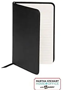 Martha Stewart Home Office with Avery Classic Smooth-finish Journal 4" X 6" (Black)