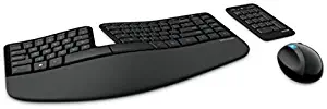 Microsoft Sculpt Ergonomic Desktop USB Port Keyboard and Mouse Combo (L5V-00002)