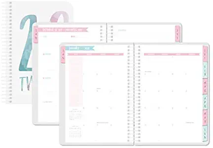 Office Depot Brand Weekly/Monthly Planner, 4" x 6", Cotton Candy, January to December 2020