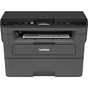 Brother Compact Monochrome Laser Printer, HLL2390DW, Convenient Flatbed Copy & Scan, Wireless Printing, Duplex Two-Sided Printing, Amazon Dash Replenishment Enabled