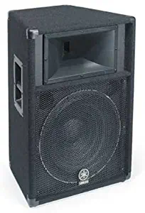 Yamaha Club V Series S115V, 15-Inch, Black, Loudspeaker,